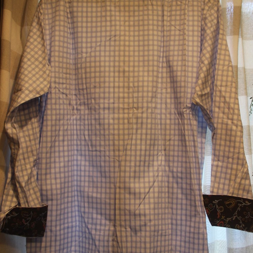 Luchiano Visconti  Large Men's Shirt 2 ply Cotton